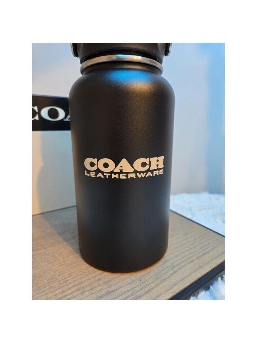 NWOT Limited Edition Coach Stainless Steel Water Bottle - Picture 7 of 11